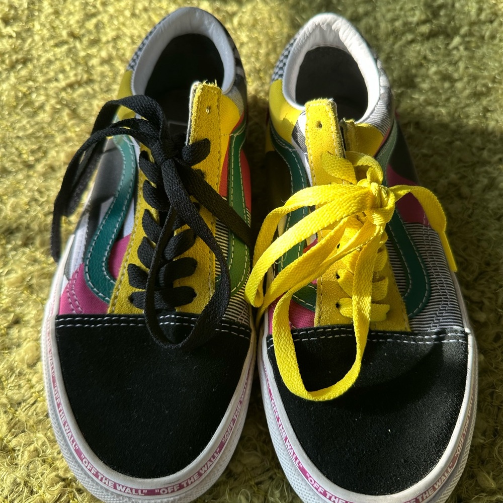 Vans Multicolor Patchwork Sneakers - image 7